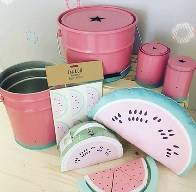 Aufbewahrungseimer Wassermelone