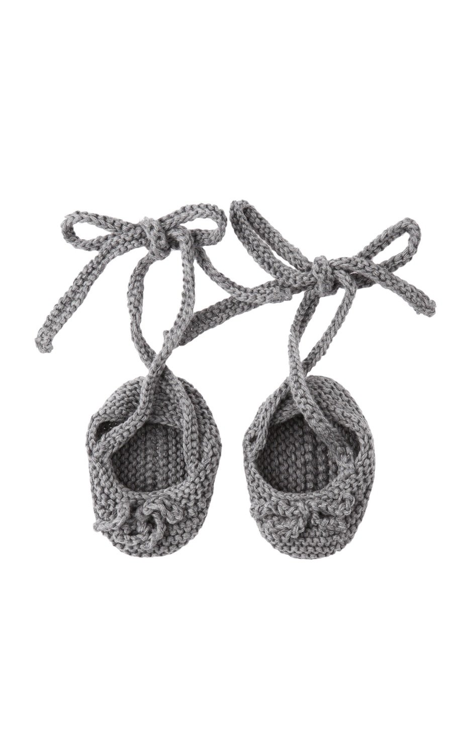 Tocoto Vintage Strick Ballerina Grau