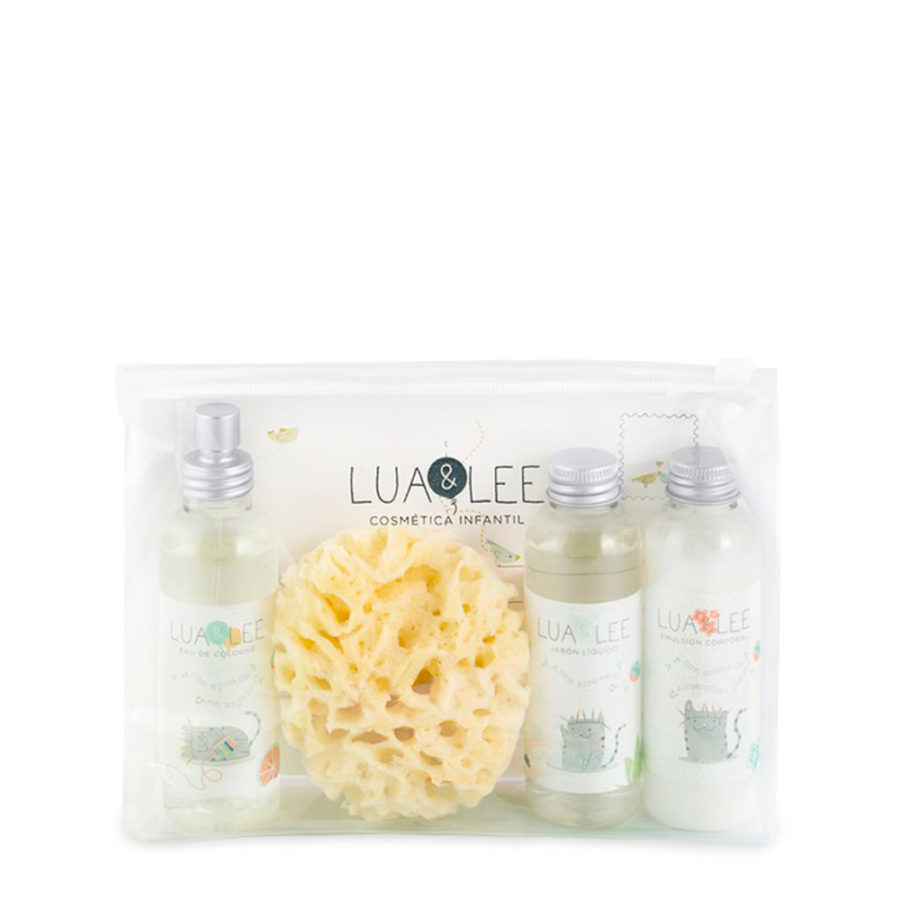 Lua &amp; Lee Travelkit mit Naturschwamm