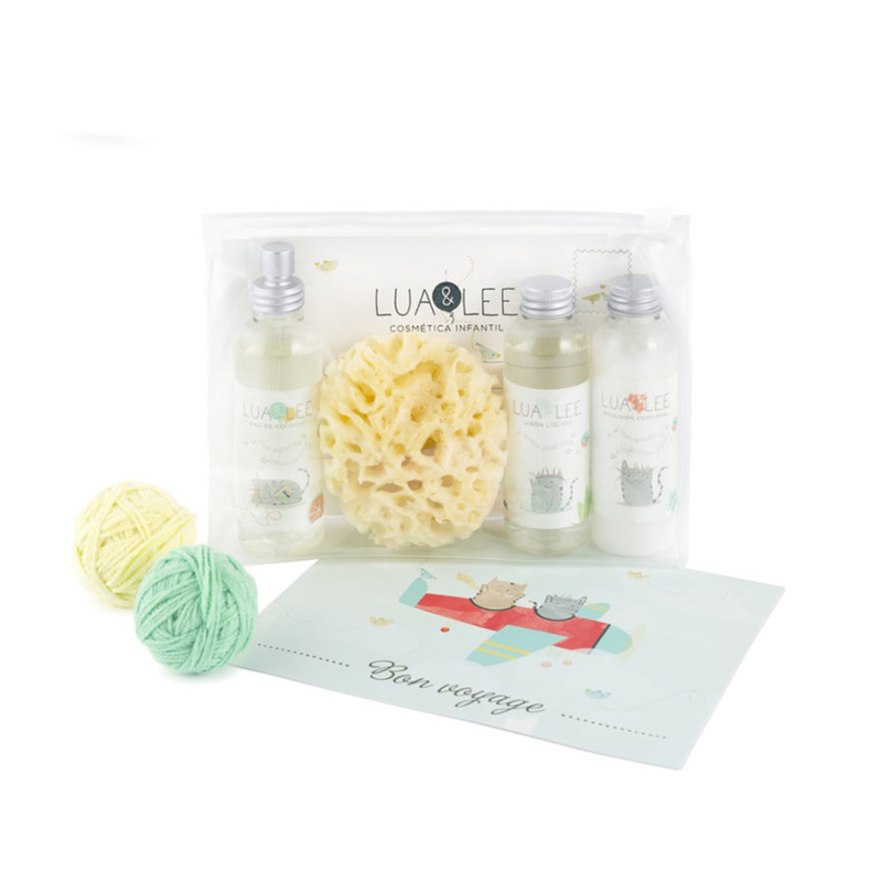 Lua &amp; Lee Travelkit mit Naturschwamm