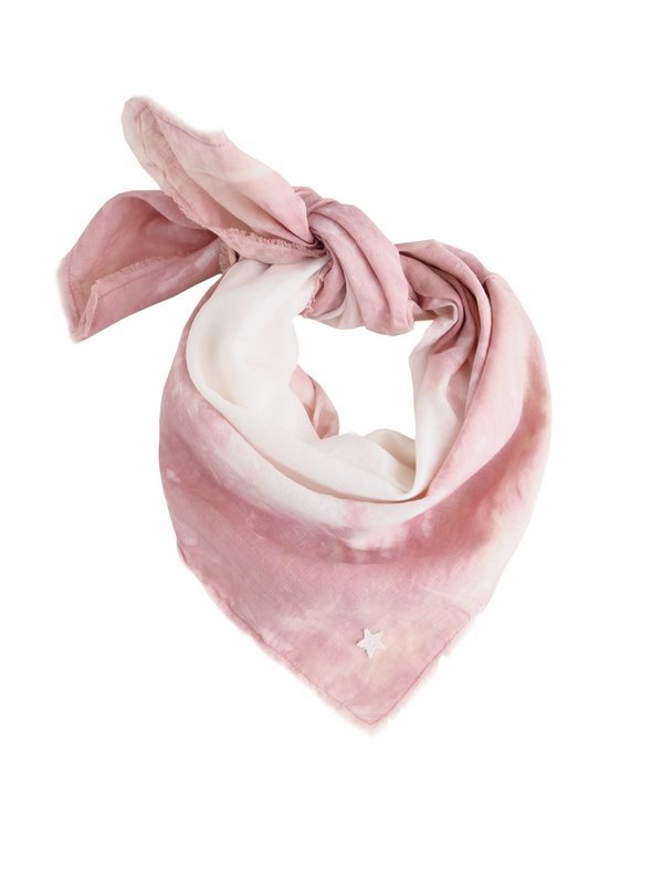 Tocoto Vintage Foulard  Tye-Dye Blue