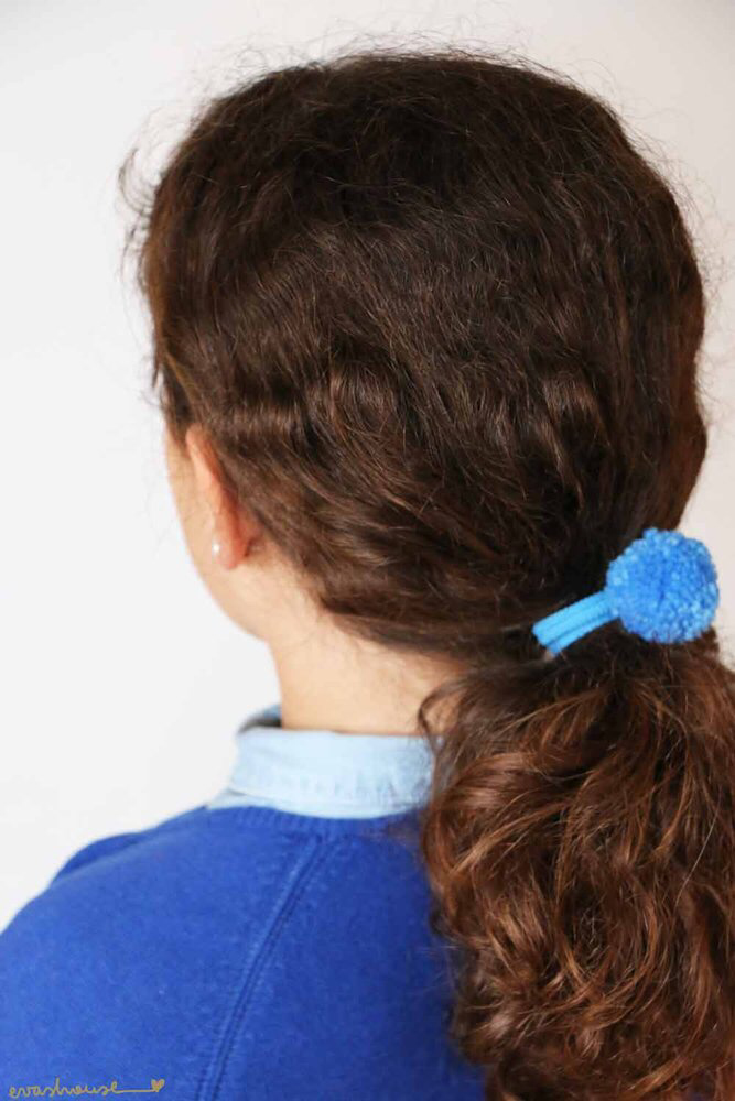 Pompom Haargummi Gross versch. Farben