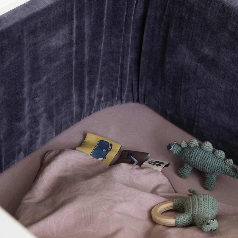 Sebra Baby Fixleintuch Staubrosa
