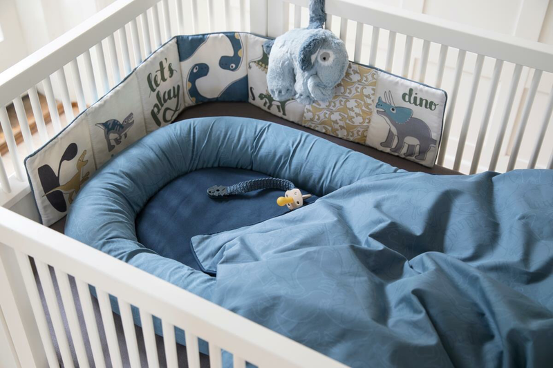 Sebra Baby Fixleintuch Königsblau