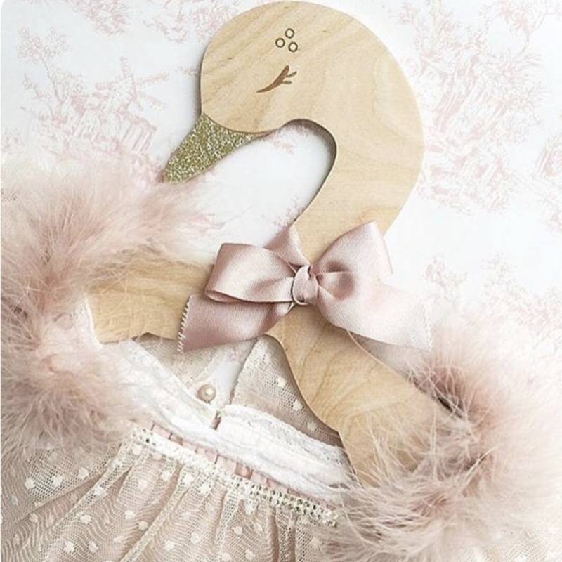 Kleiderbügel Swan Beige