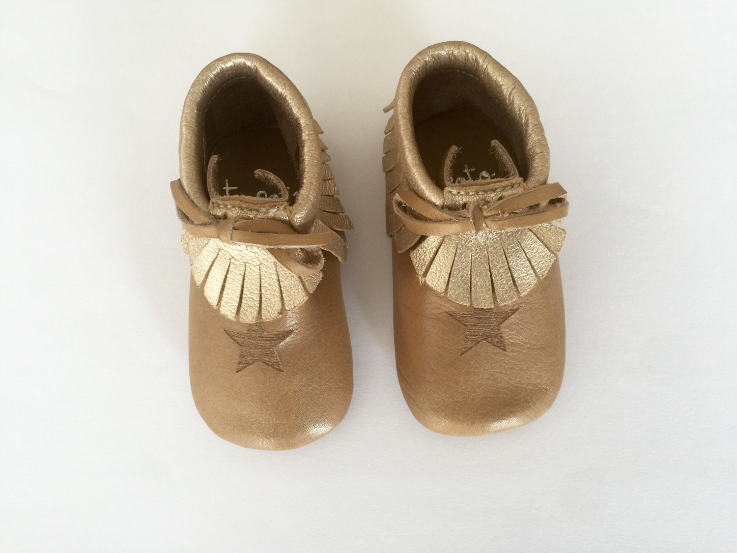 Indian Boots Light Tanned/Gold