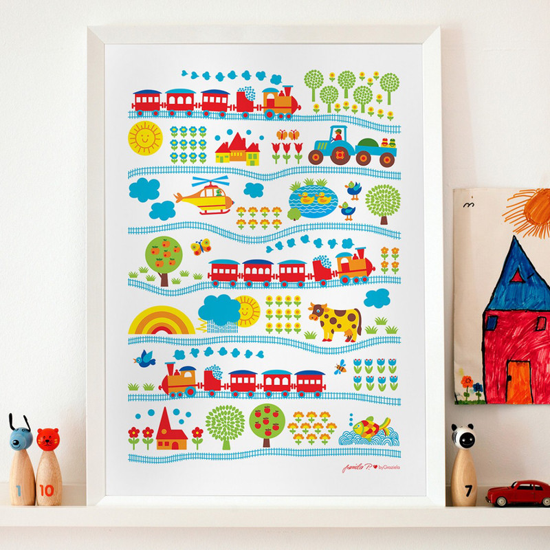 Eisenbahn Poster