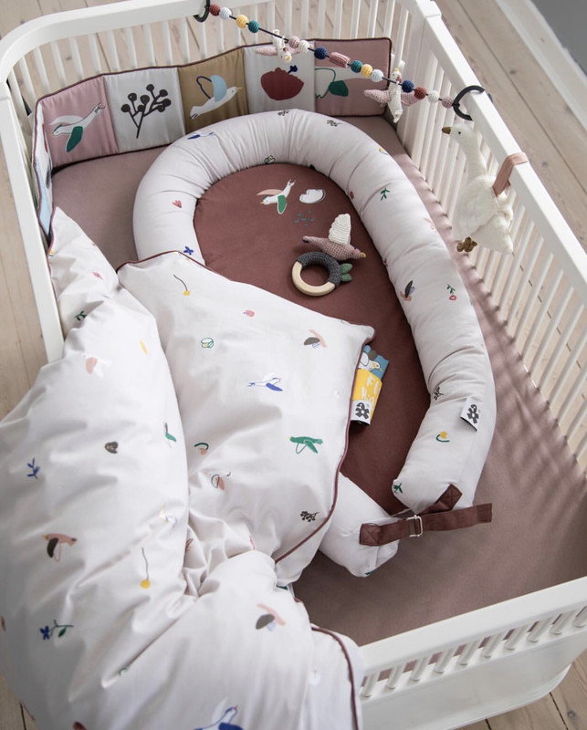 Sebra Baby Fixleintuch Staubrosa
