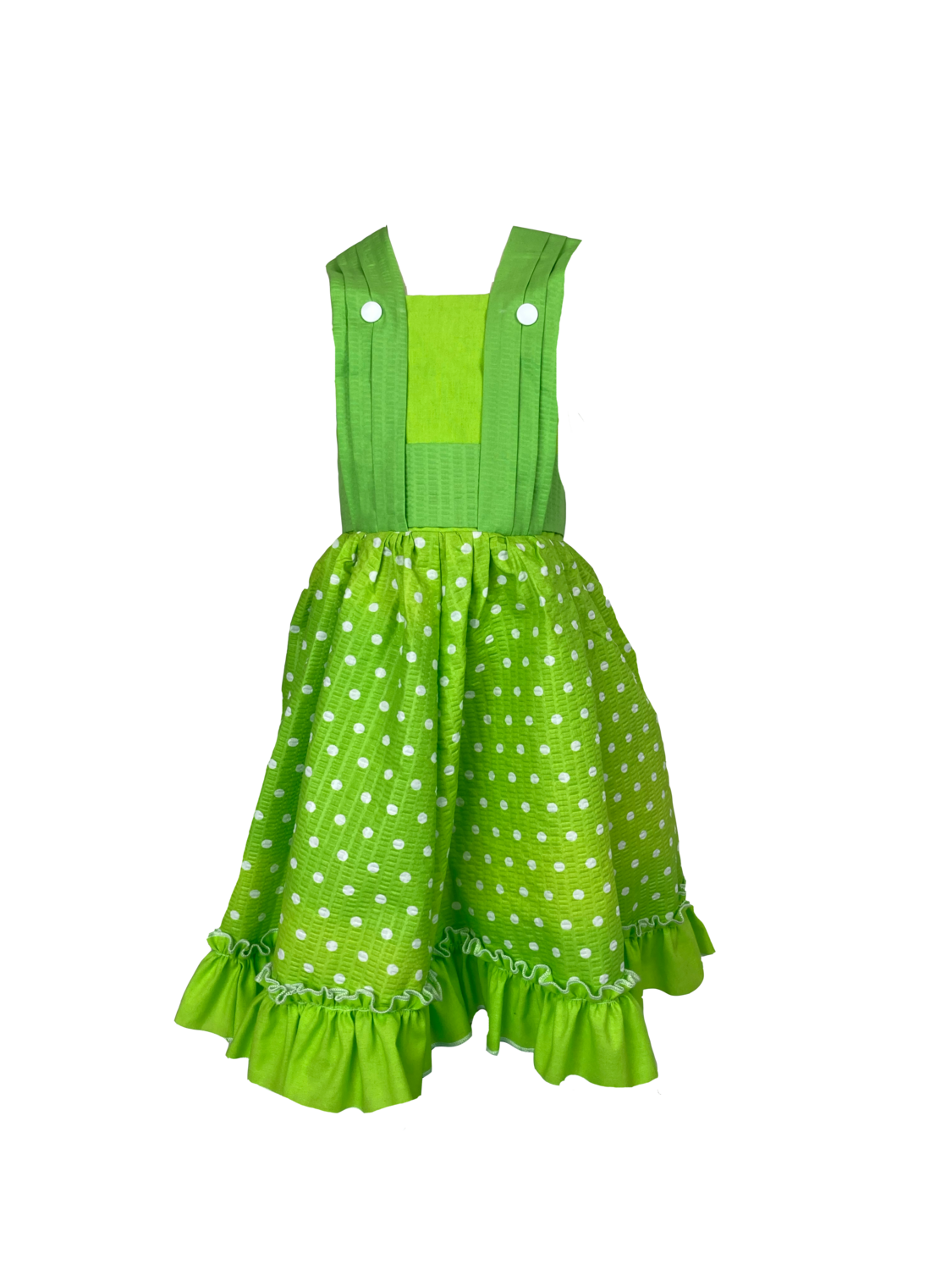 Neon Green Spring Dress (Size 18-24 M)