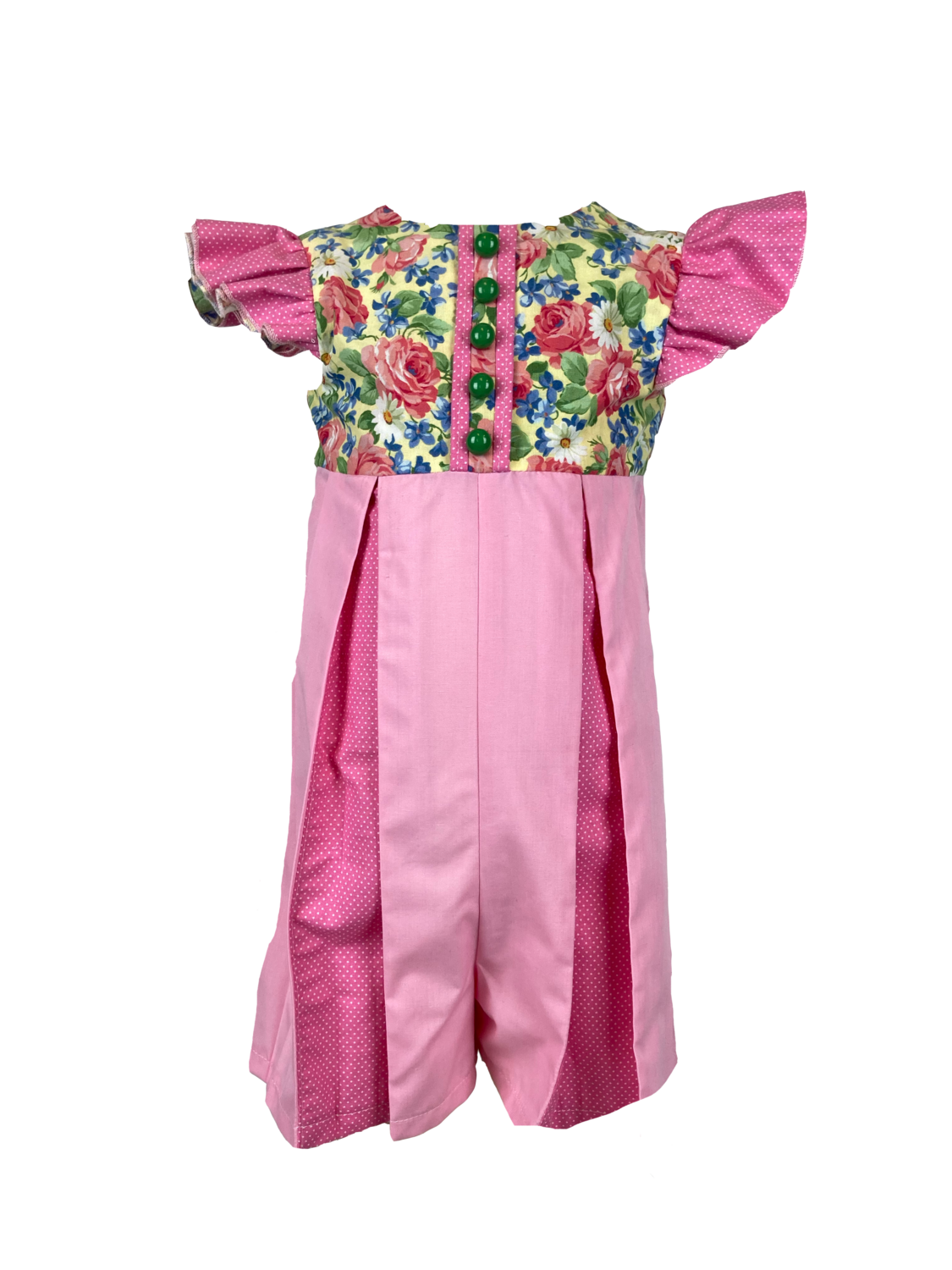 Pink Floral Rose Spring/Summer Dress