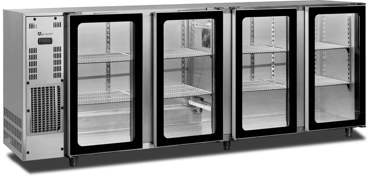 SARO Backbar koeler 4 deurs model FGB 451-267 A PV