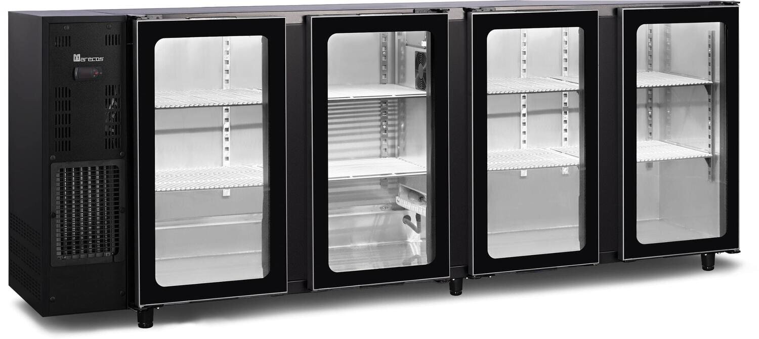 SARO Backbar koeler met 4 glazen deuren, model FGB 451-267 PV