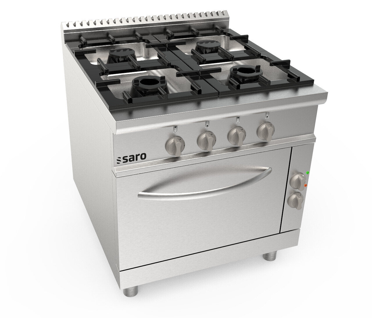 SARO Gas stove + electric oven 4 burners LQ model LQ / CUG4NE