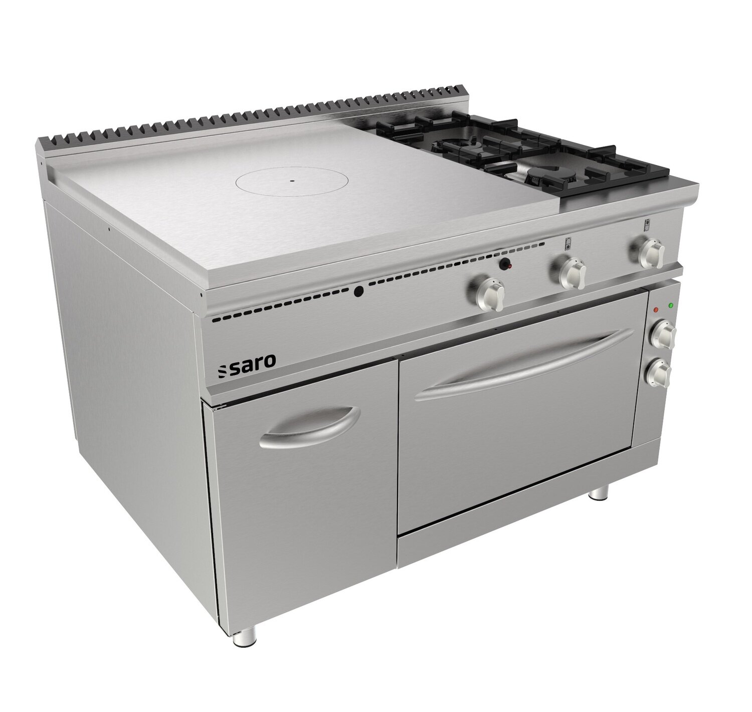 SARO Hot plate stove electric oven + 2 burners + door LQ model LQ / TPG6LE