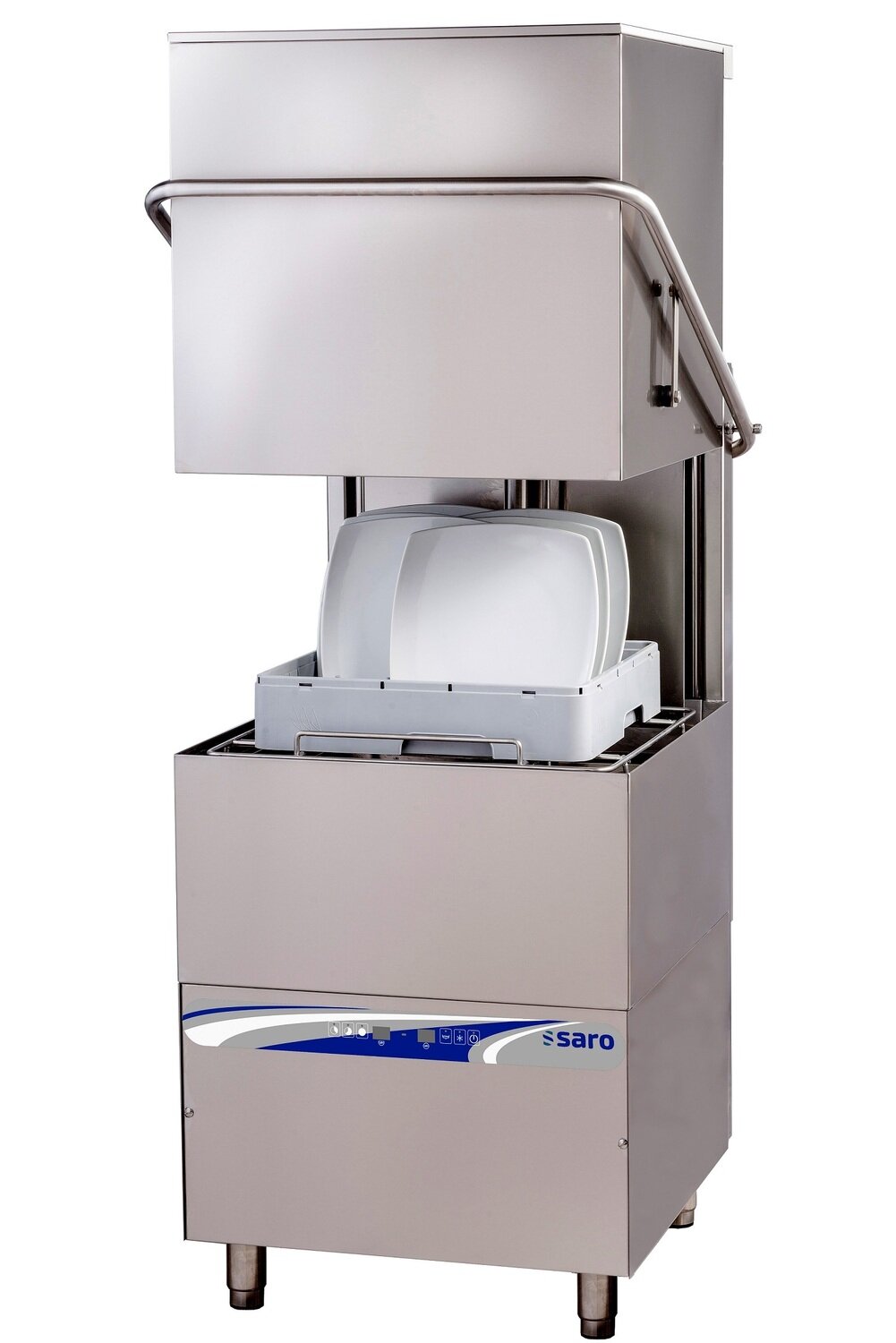 SARO Hood type dishwasher, double-walled model FRANKFURT