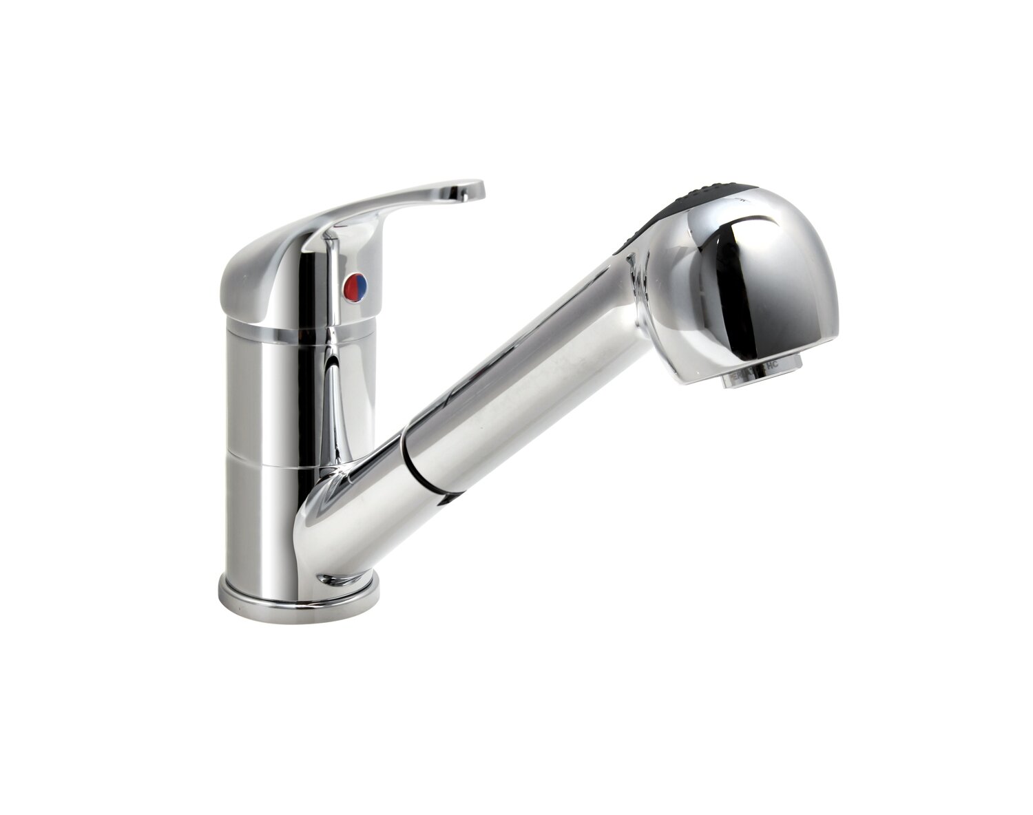 SARO Single-hole mixer with pull-out tap model SILKE
