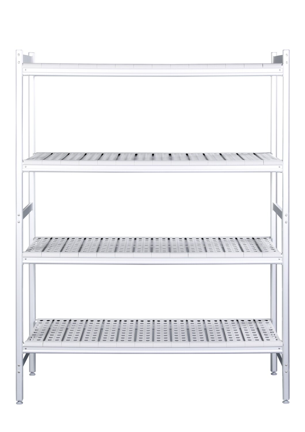 SARO Aluminum shelf with plastic grids 475x886mm