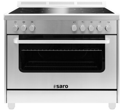 SARO Semi-professionele inductieDoorkookplaat - TS95IND61X zilver