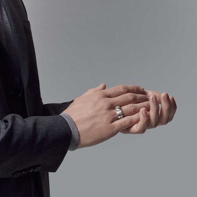 SAMPLE. Men's Wide Groove Ring