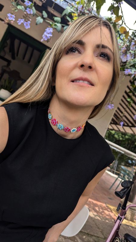 Choker Hexágonos