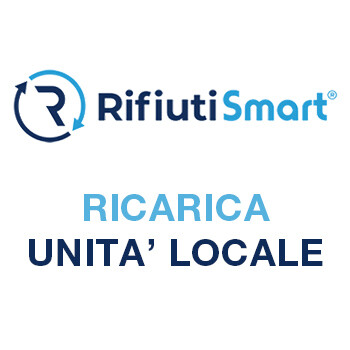 RifiutiSmart - Ricarica Unità Locale