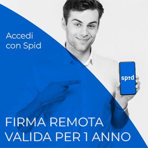 Firma Digitale remota valida 1 ANNO