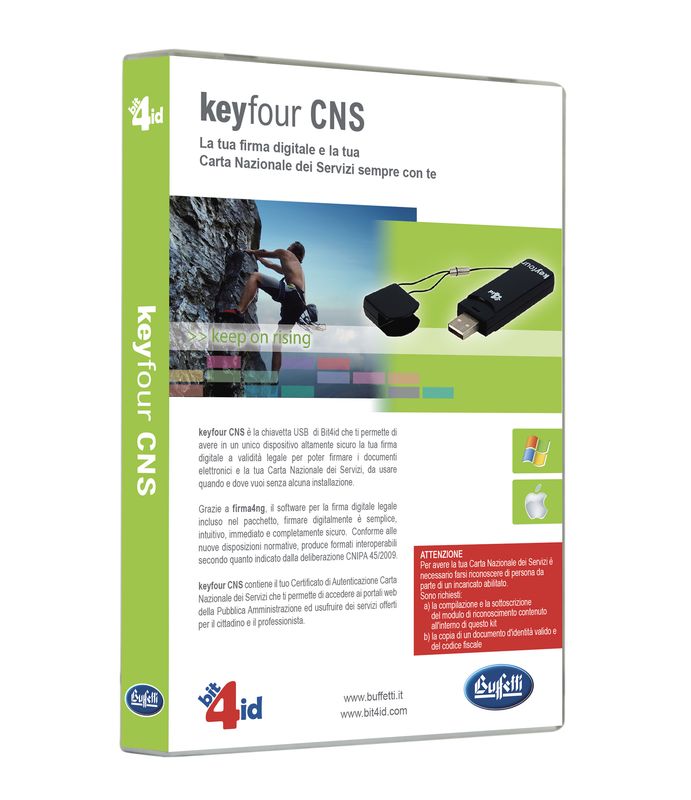 Firma CNS su token usb (con SPID)