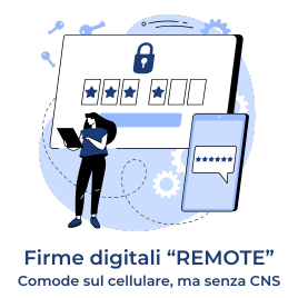 Firme digitali remote senza CNS