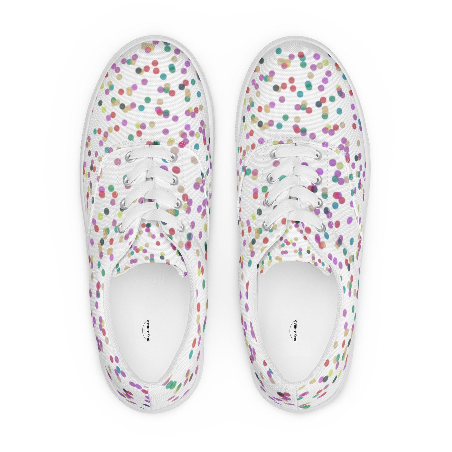 Women’s lace-up canvas shoes Stay A-HEAD