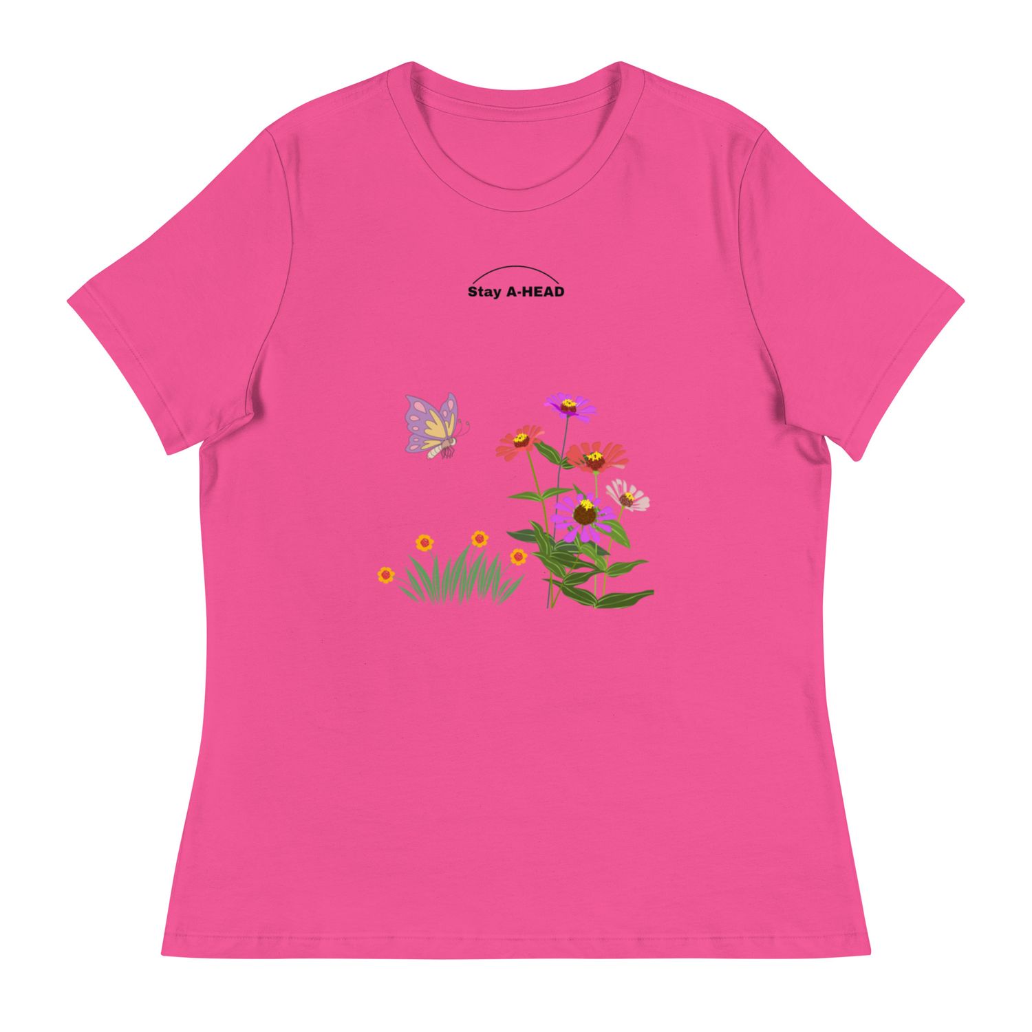 Women&#39;s Relaxed T-Shirt Stay A-HEAD