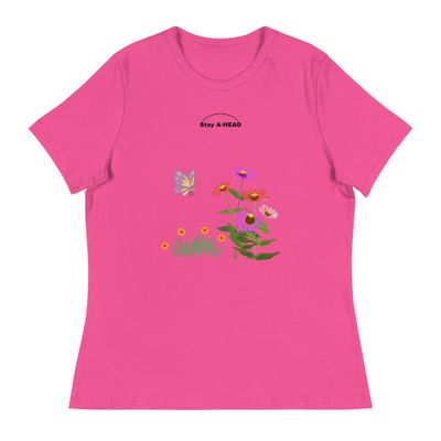 Women&#39;s Relaxed T-Shirt Stay A-HEAD