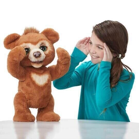 THE CURIOUS BEAR INTERACTIVE PLUSH TOY