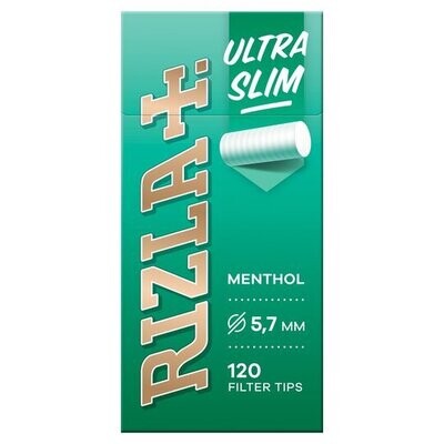 Rizla Menthol Ultra Slim Filtertips 120&#39;s