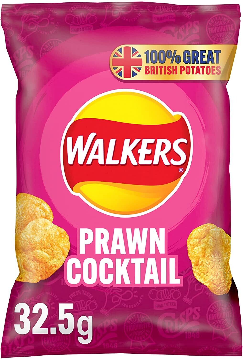 Walkers Prawn &amp; Cocktail (32 Grams)