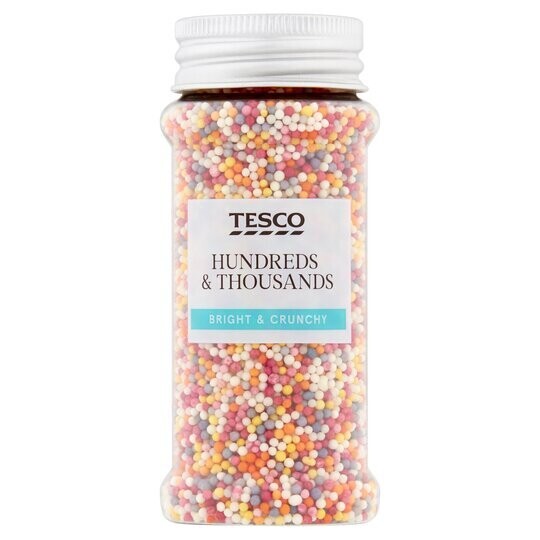 Tesco Hundreds and Thousands Sprinkles 85G