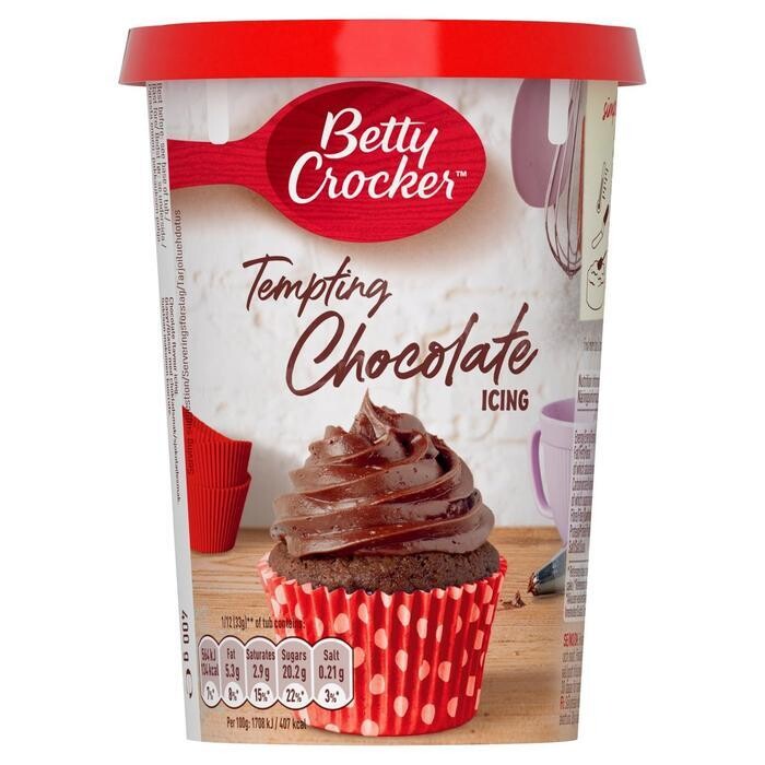 Betty Crocker Tempting Chocolate Icing 400G