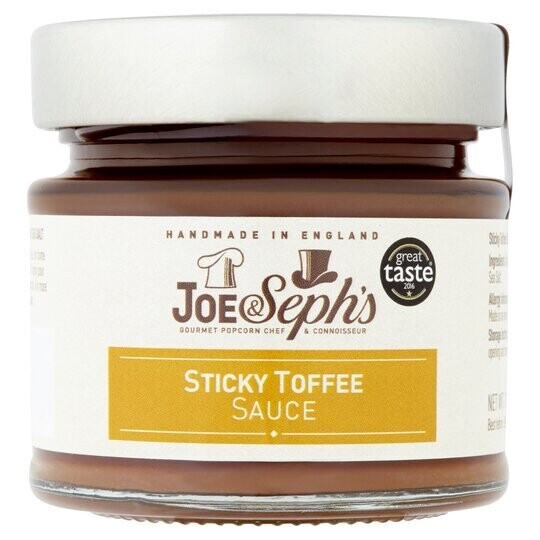 Joe And Seph&#39;s Sticky Toffee Caramel Sauce 160G