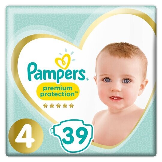 Pampers Premium Protection Size 5 Essential Pack 39 Nappies