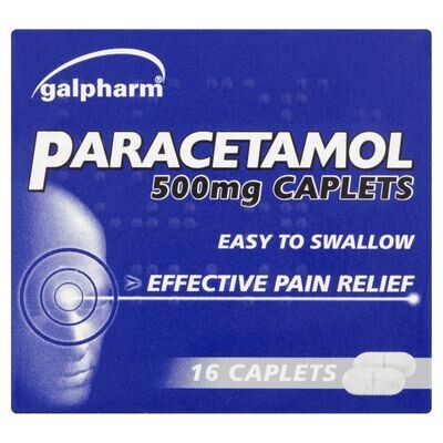Paracetamol Tablets 16&#39;s