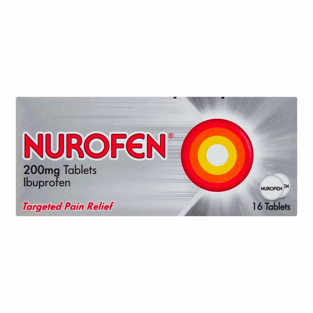 Ibuprofen 200mg Tablets 16&#39;s