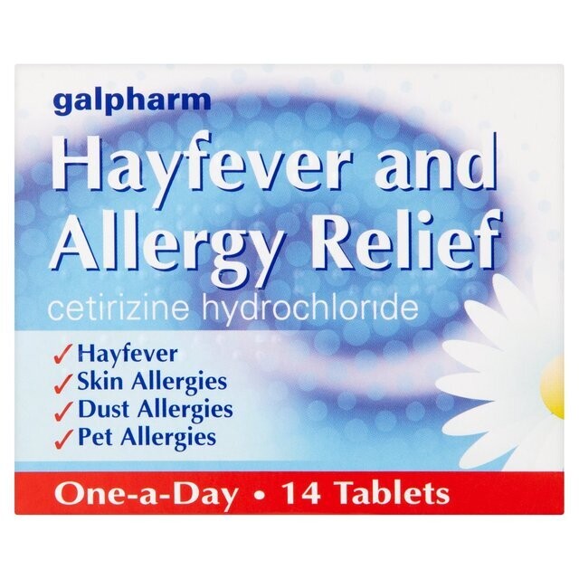 Galpharm Hayfever &amp; Allergy Relief Tablets 14&#39;s