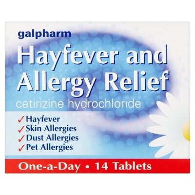 Galpharm Hayfever &amp; Allergy Relief Tablets 14&#39;s