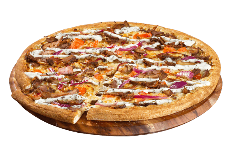 12&quot; Kebab Pizza