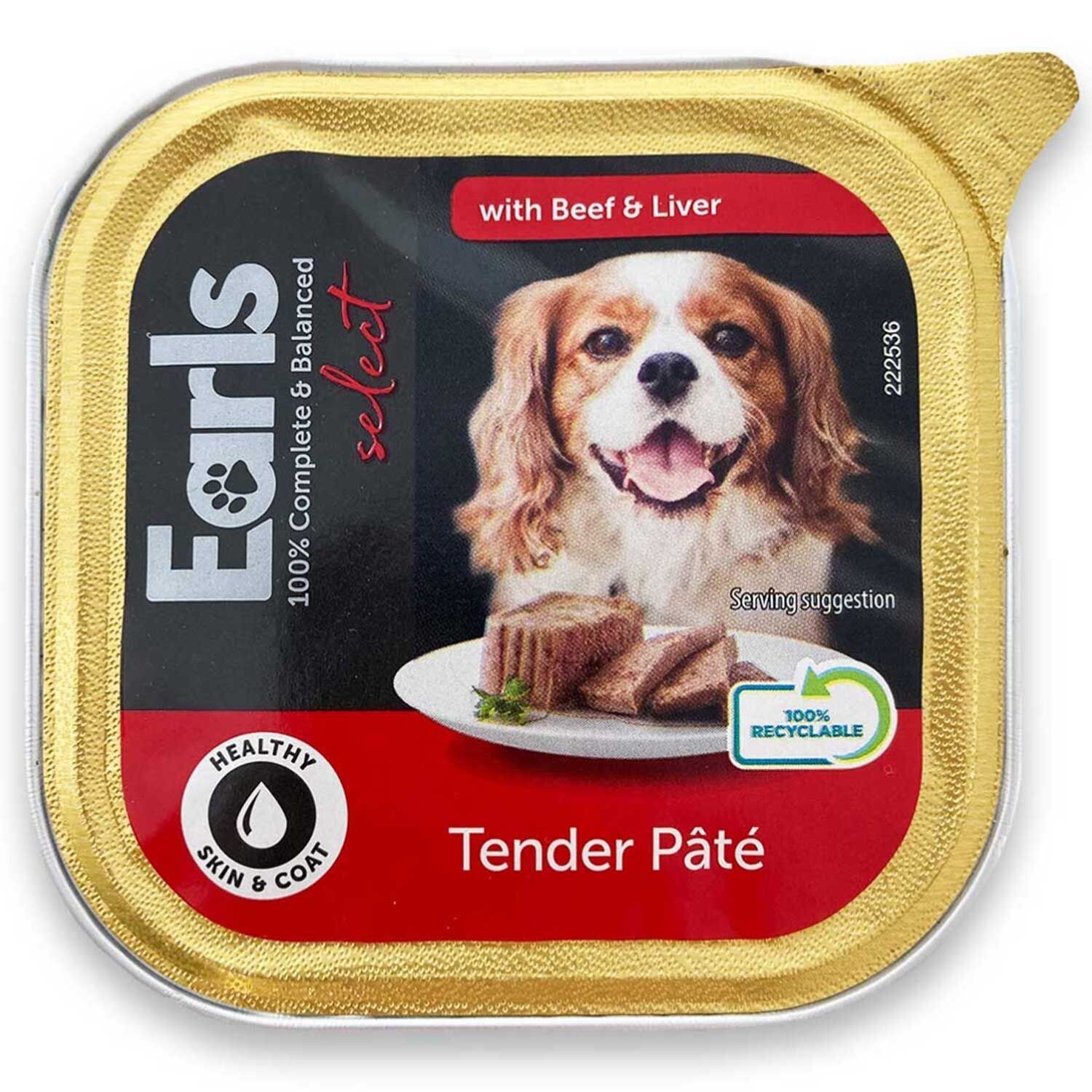 Tender Pate With Liver Dog Food 150G