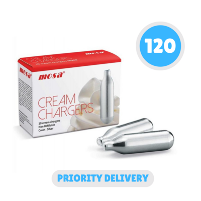 120 Cream Chargers