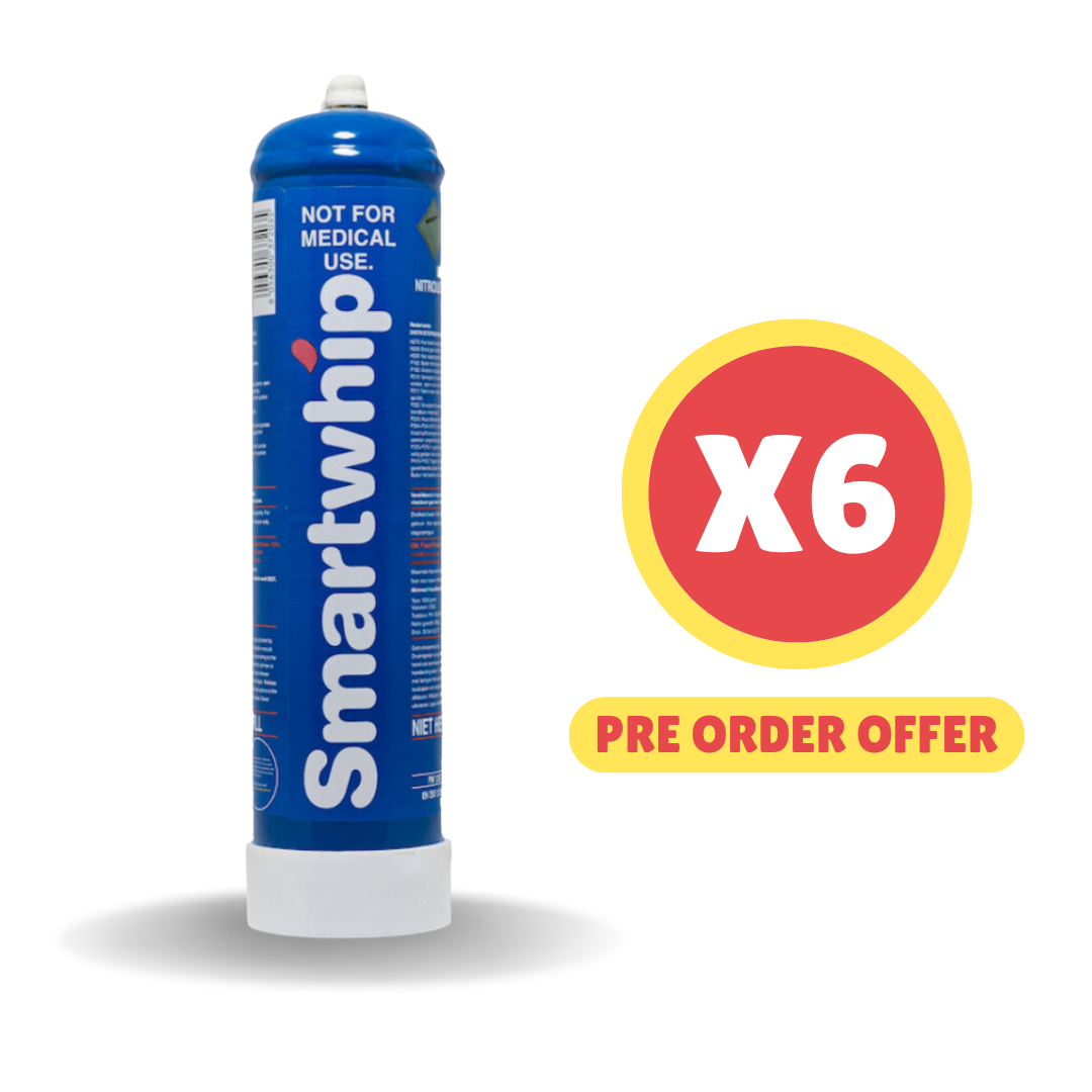 6 Smartwhips Tanks - Pre Order Special Offer
