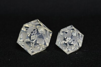 Fully Polished Mold Ready - Death Save Master Dice