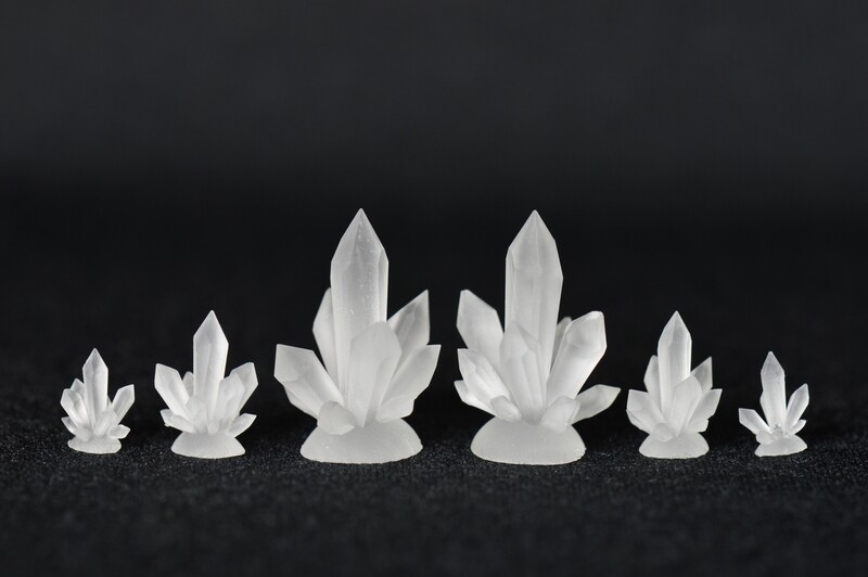 Crystal Cluster Inclusions for Dice