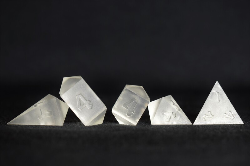 D4 Master Dice - Pack of 3 - Choose from 11 Different Shapes