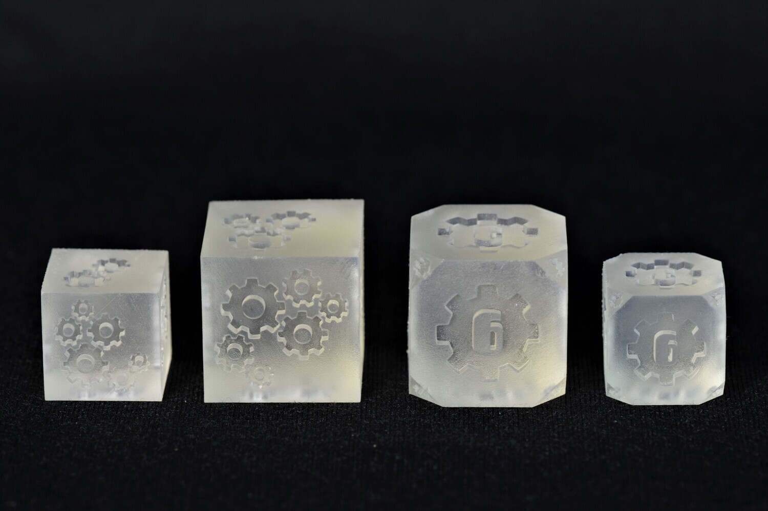 Artificer - Steam Punk D6&#39;s - Gilded